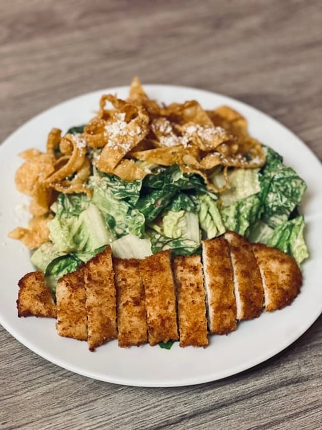 Asian Caesar Salad.