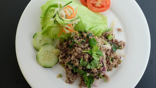 Larb Salad.