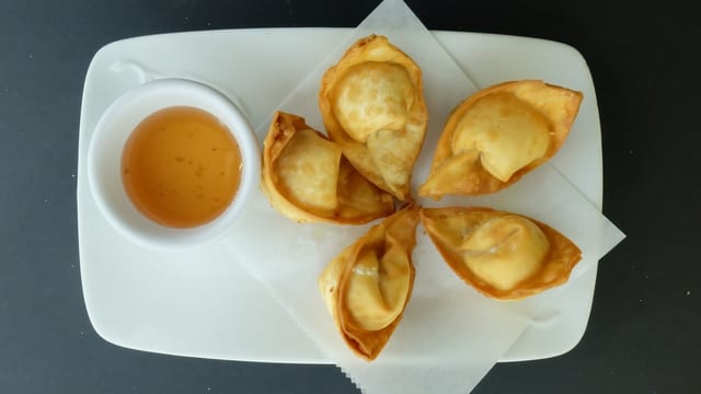 Crab Rangoon.