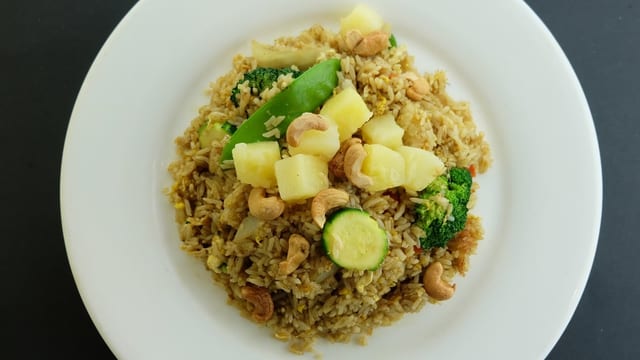 Pineapple Fried Rice.