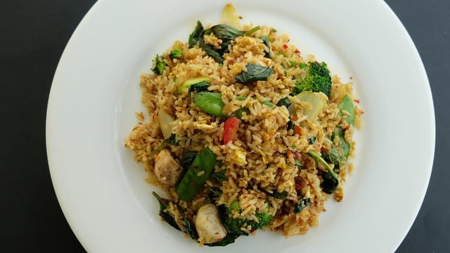 Basil Fried Rice.